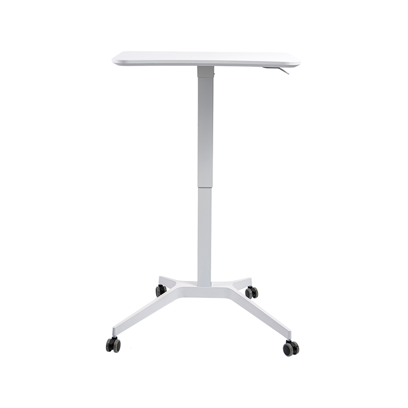 TH07 (kwadratowa kolumna aluminiowa) Biurko z pneumatyczną regulacją wysokości